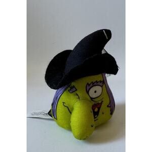 1999 Burger King Toy Halloween Silly Slammers Cackling Witch #3 Tested Works